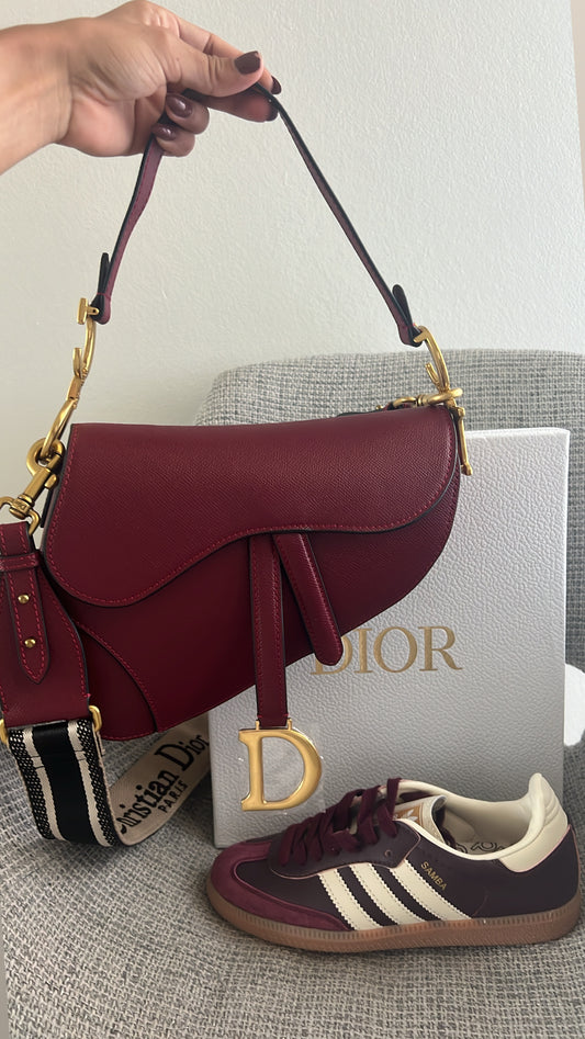 Di*r Burgundy bag(por pedido)