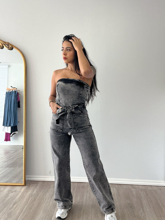 Denim washed Jumpsuit