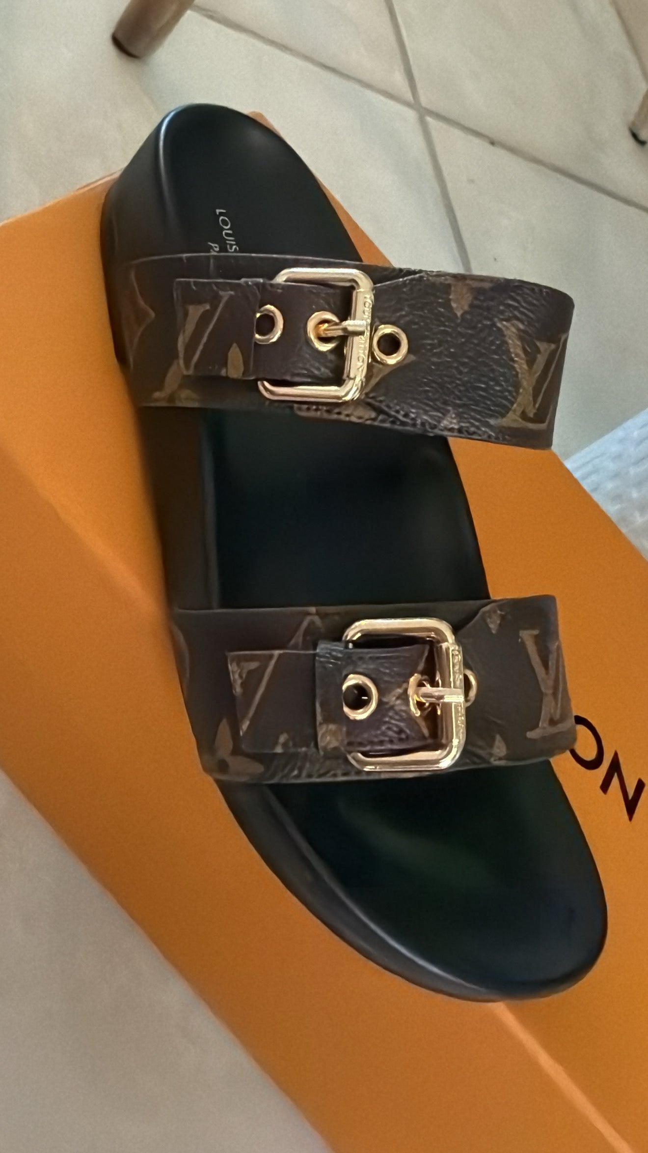 LV Sandals size 5 for women