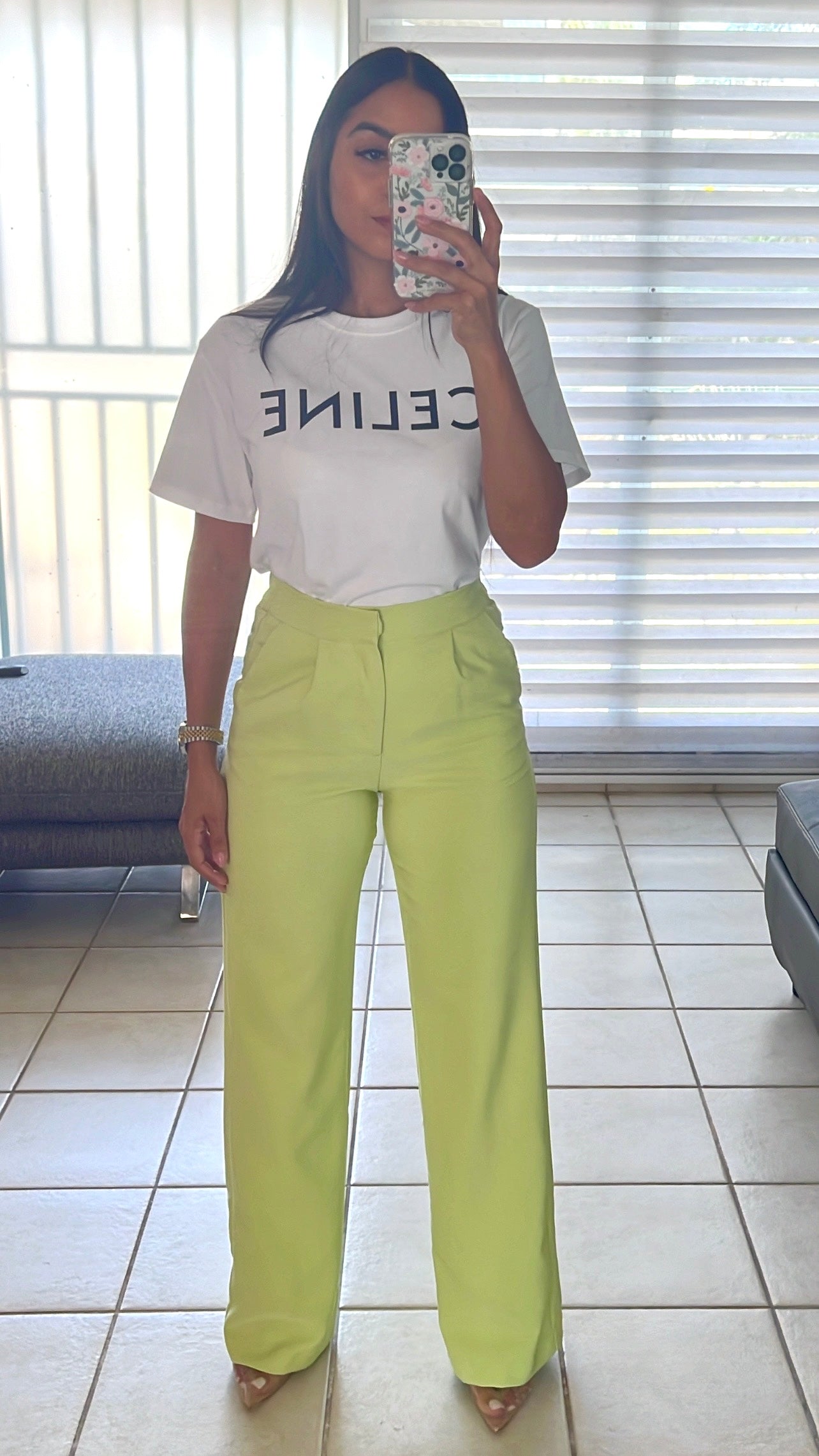 Lime Trouser pants