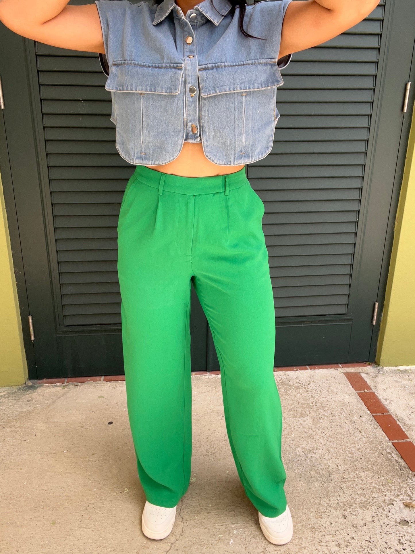 Green Trouser Restocked