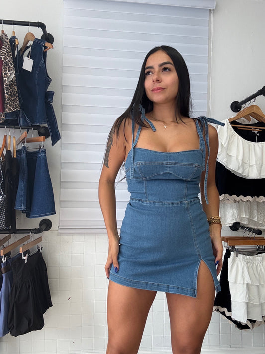 Denim Light Romper