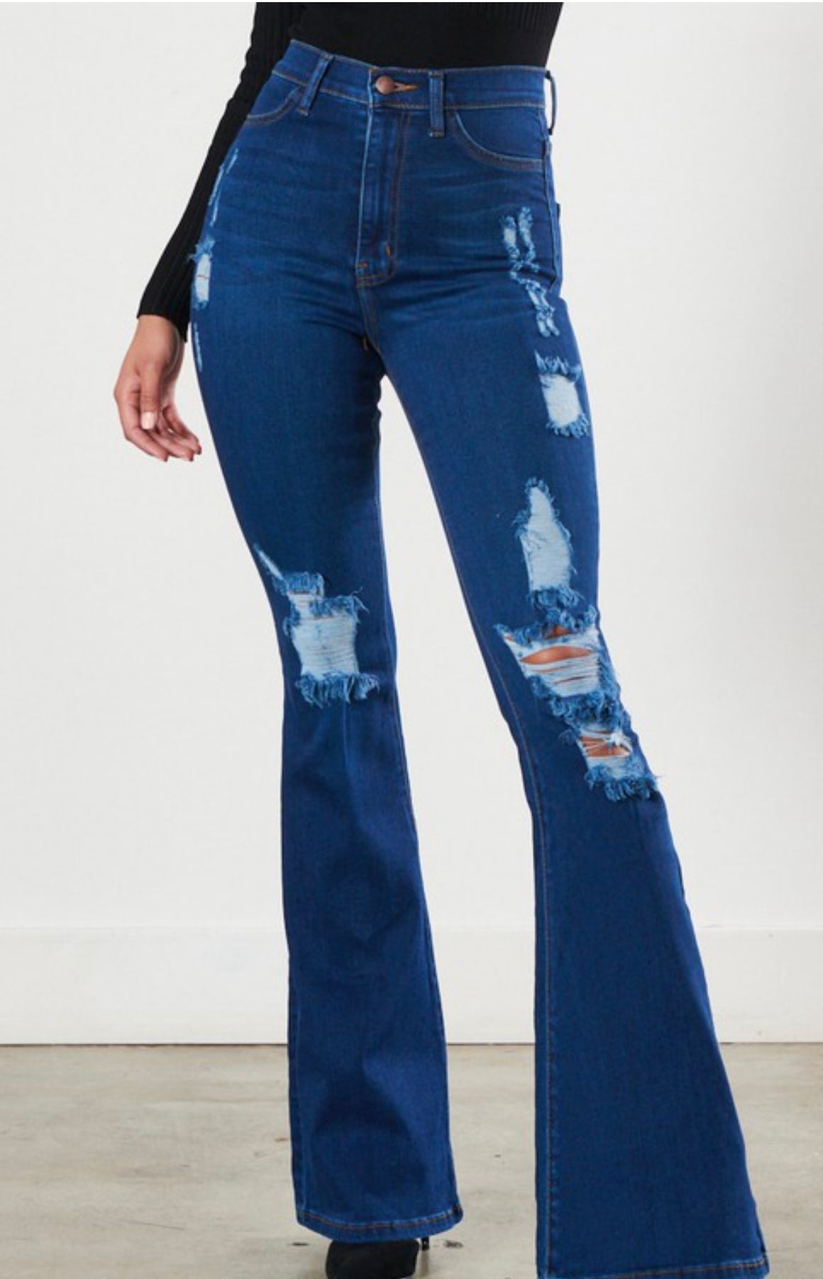 Vibrant Flare Jeans